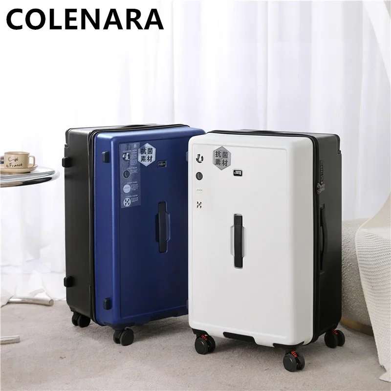 

COLENARA 30Inch ABS+PC Luggage 26"28 Inch Large Capacity Trolley Case Thickened Combination Box with Wheels Rolling Suitcase