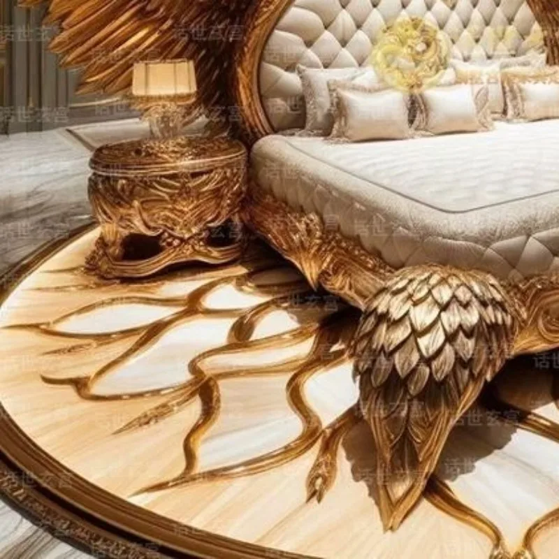 Letti unici per dormire Telaio moderno imbottito letti gemelli Luxurys Storage Muebles Para El Hogar Accessori per mobili per la casa - immagine 2