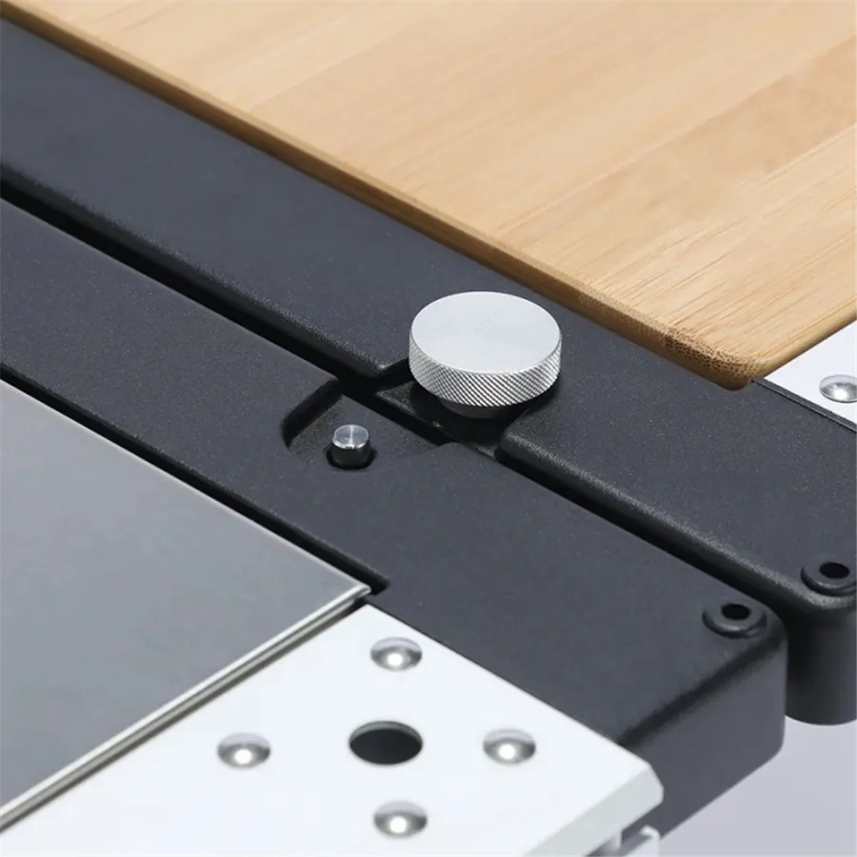 Extension Plate Link Buckles Alloy Rail Joint Sliding Buckles Connecting Hook for IGT Camping Table Accessories Style 2 Rich