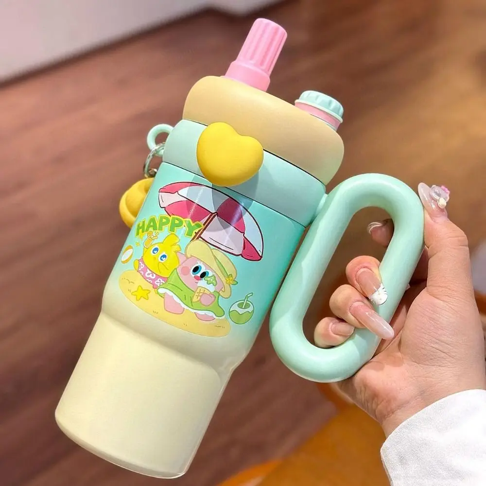 Vacuum Cup Cartoon Large Capacity Insulated Cup 316 Stainless Steel 850Ml