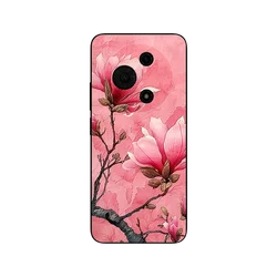 Floral Wolf Soft Silicone Phone Cover for TCL 60 5G (12)