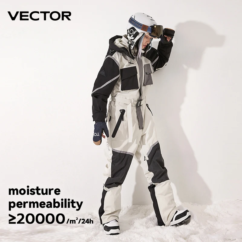 Thick Men Women One-Piece Ski Jumpsuit Outdoor Sports Snowboard Jacket Warm Jump Suit Waterproof Winter Clothes Overalls Hooded winter jacket men snow jumpsuit