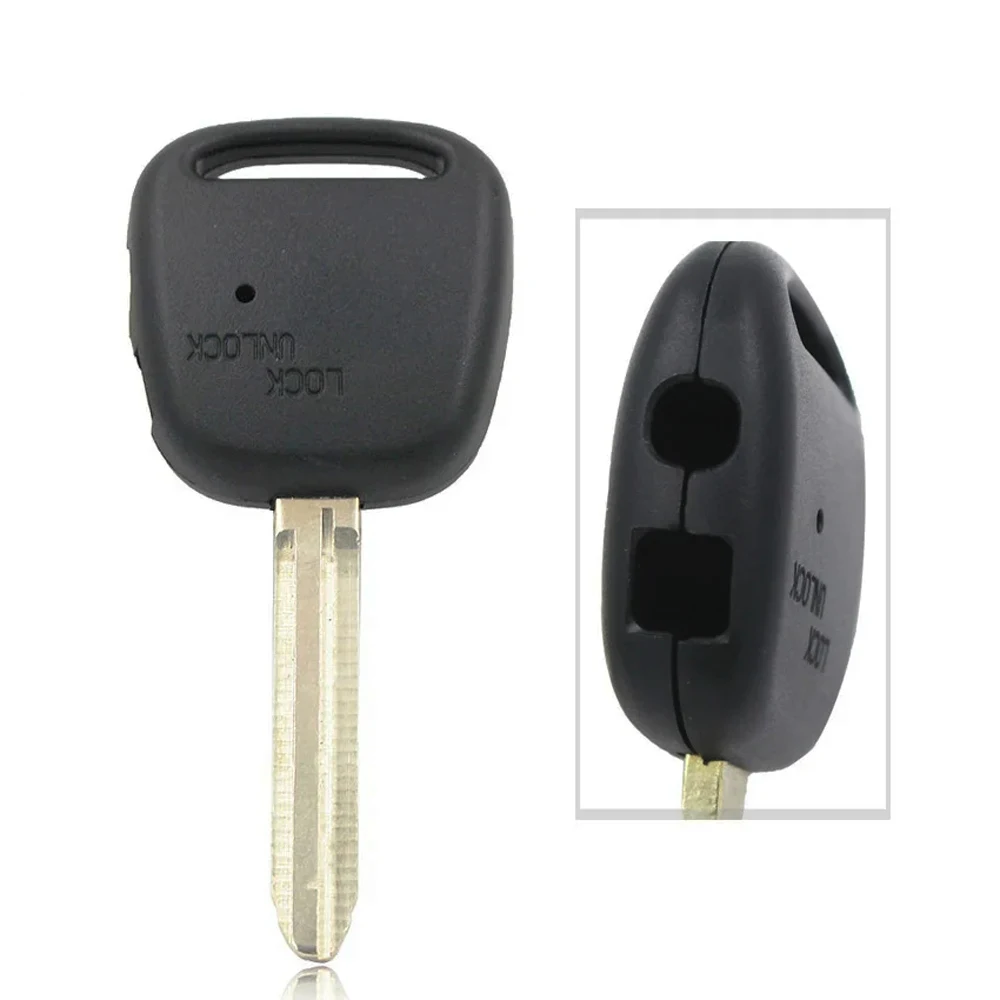 Remote Key Shell Toyota Carina Estima Harrier Side Button 1 Buton 2 Key Case Fob Blade Length 45mm TOY43 TOY48 key case,key shell
