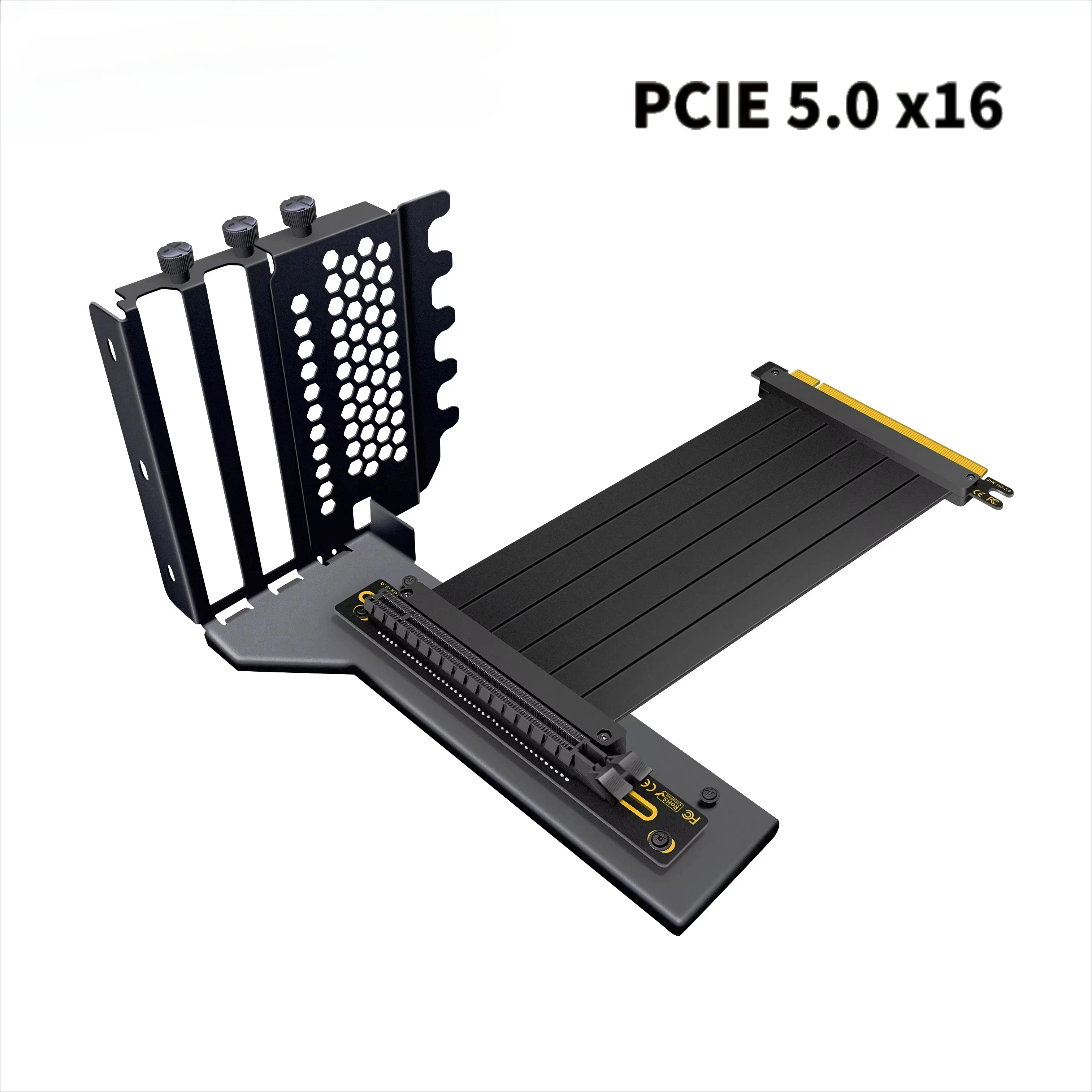 PCIE Vertical Upright GPU Mount Kit Universal Bracket PCI Slots