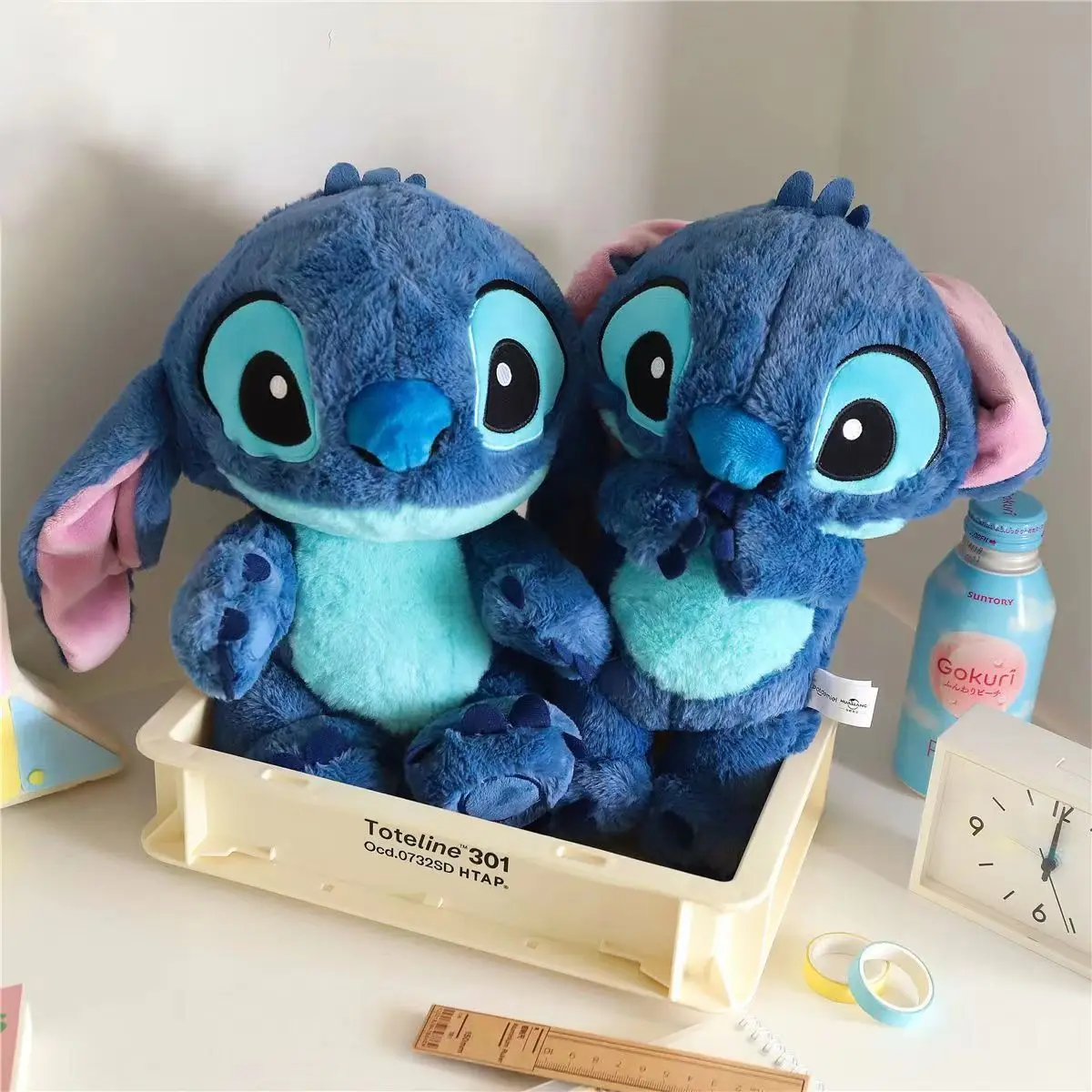 

20CM Stitch Disney Cartoon Blue Pink Plush Dolls Anime Toys Lilo&Stitch Stich Plush Stuffed Toys Christmas Birthday Gift for Kid