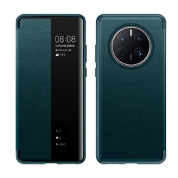Ultimate 360° Shockproof Flip Phone Case - Full Coverage & Premium Protection for Mate 40 Pro Plus (Dark Green)