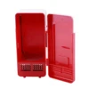 Mini Fridge Cool Quickly Beverage Fridge Usb Interface Cooler & Warmer 5 Minutes Refrigerator Temperature for Cola Cans Coffee 2
