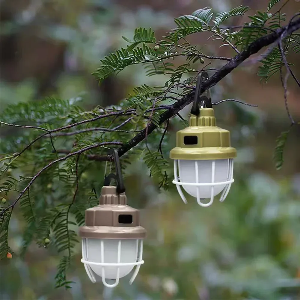 Description Picture 3 of itemLED Camping Lamp Retro Hanging Tent Lamp Emergency Light Lantern IPX4 Waterproof Type C Charging for Outdoor Atmosphere Light