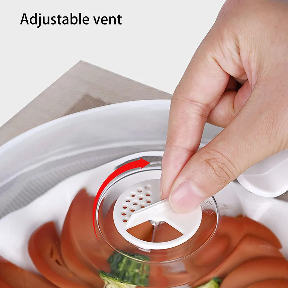 Microwave Food Cover Splash Guard Lid