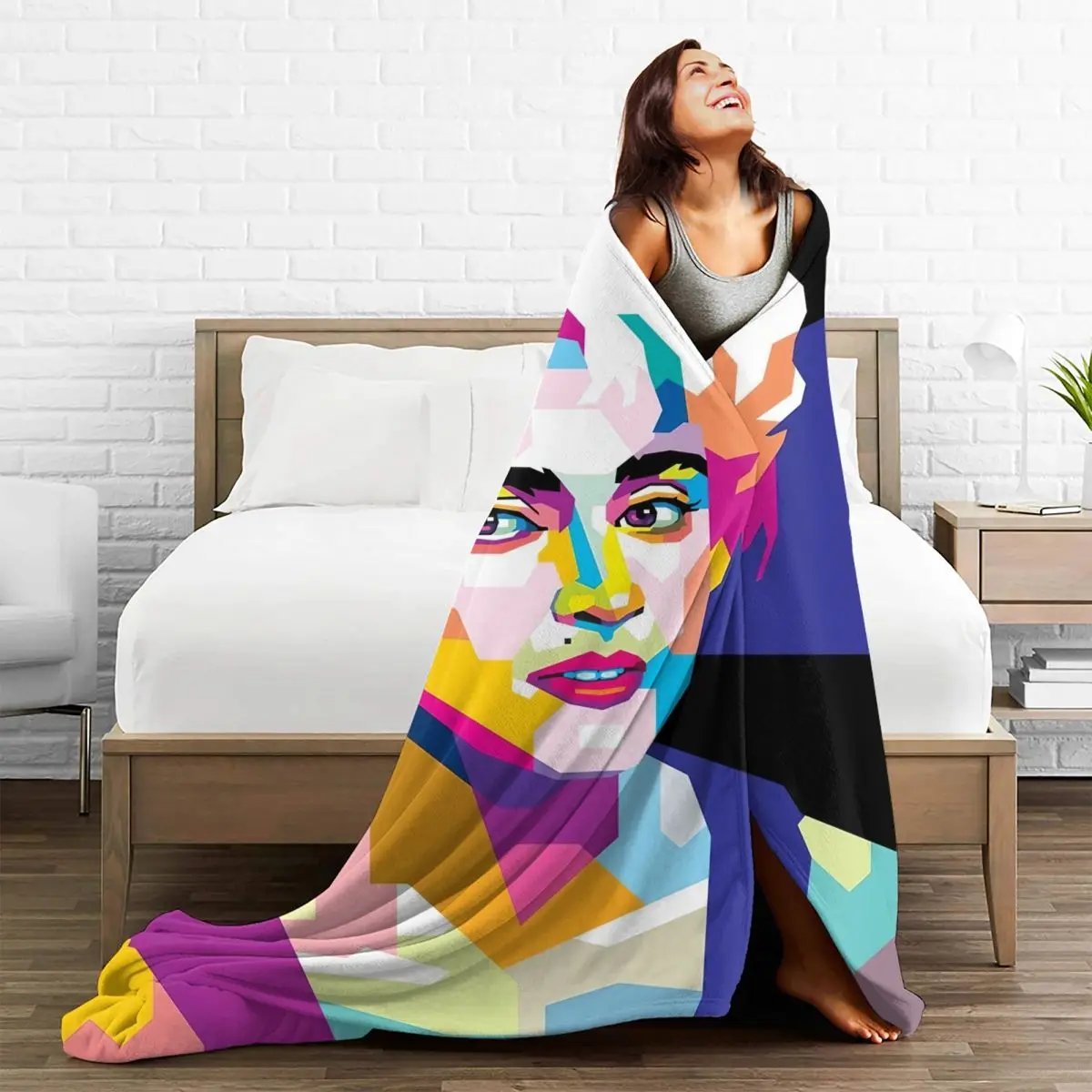 M-Madonna Throw ���, ���� ���� �� ��Ʈ �ö��� ħ�뺸, ���� ����, ����Ʈ ���� ħ�� Ŀ��, �����ϰ� �ε巯�� ķ�� ���