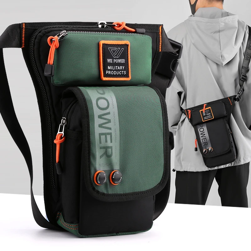 

Многофункциональная мужская сумка, нейлоновая сумка через плечо для мальчиков, мессенджер, Спортивная нагрудная Сумочка унисекс для улицы