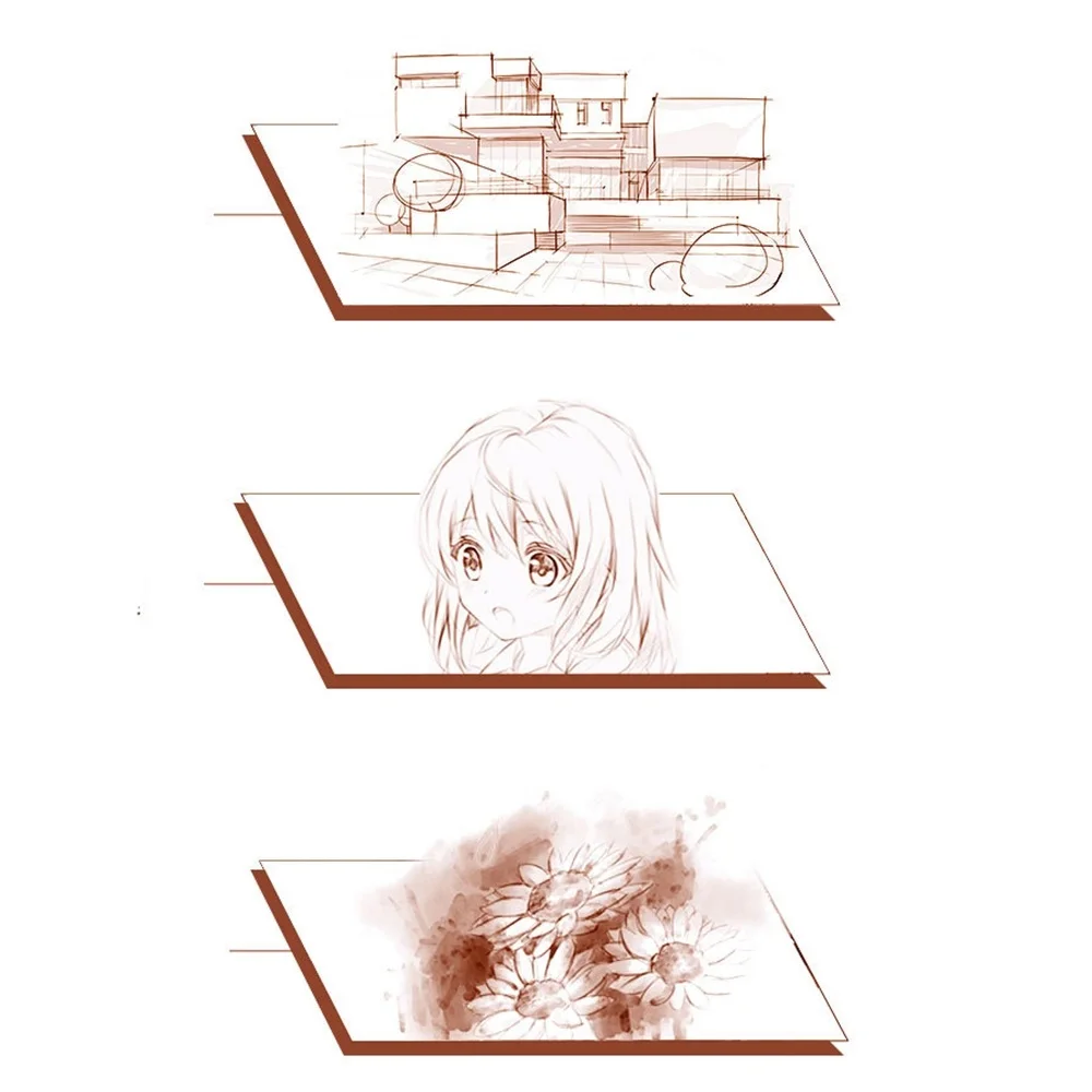 Braune und schwarze Mikrostifte, 12 Größen, wasserfeste Archivtinte, feine Spitzenstift für Künstlerillustration, Skizzieren, Anime und Zeichnen – Detail 5