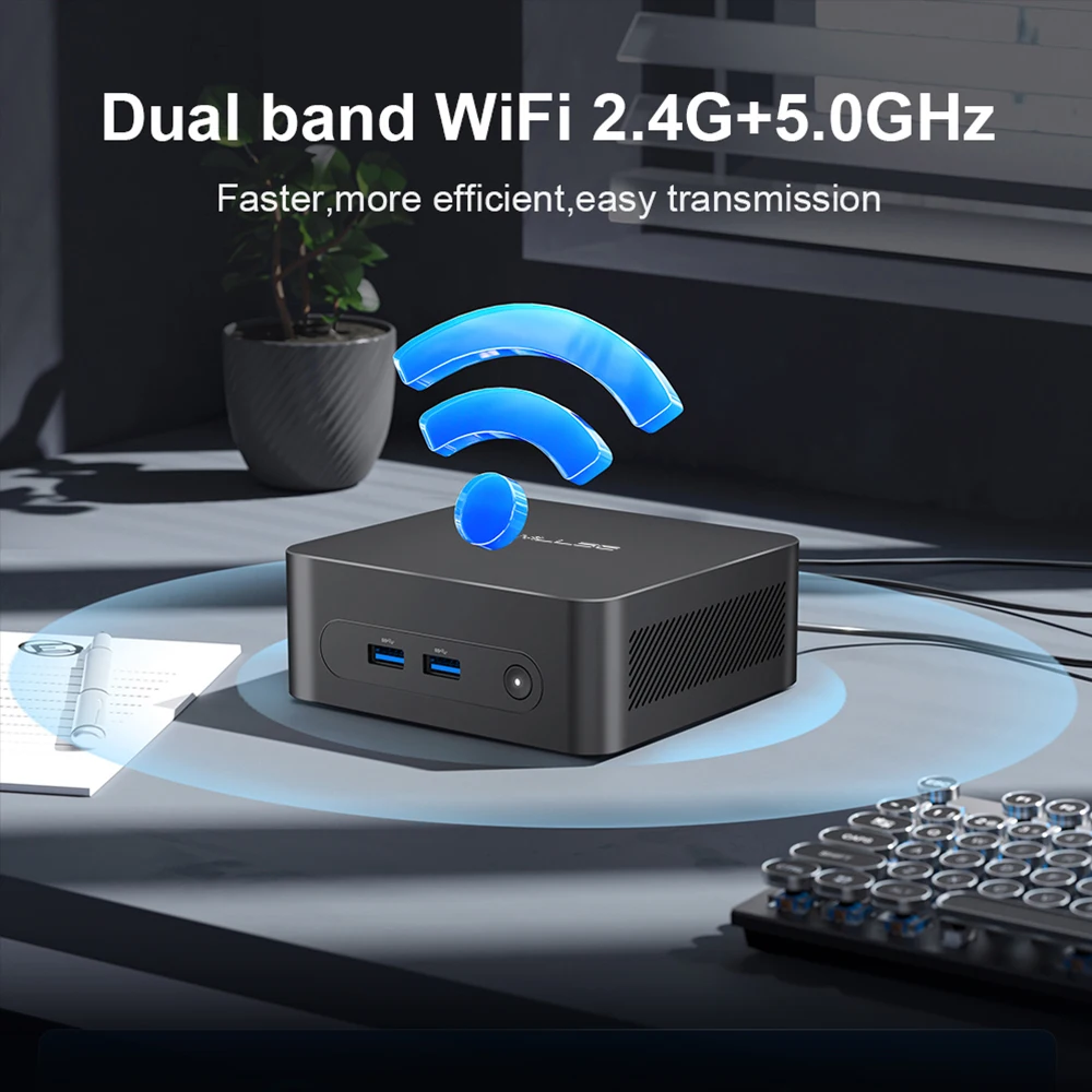 MLLSE M2 Plus Mini PC Intel Celeron 5205U Processor 8GB RAM 256GB ROM WiFi 5 BT4.2 Windows 11 Pro Desktop Computer - AliExpress 7 - Image 4