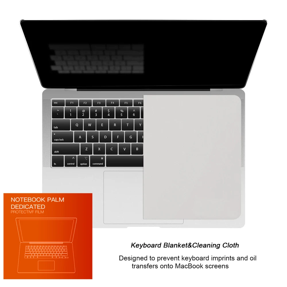 Screen Keyboard Protection Microfiber Liner Cleaning Cloth For MacBook Air 13" Pro 14" 15" 16" 2