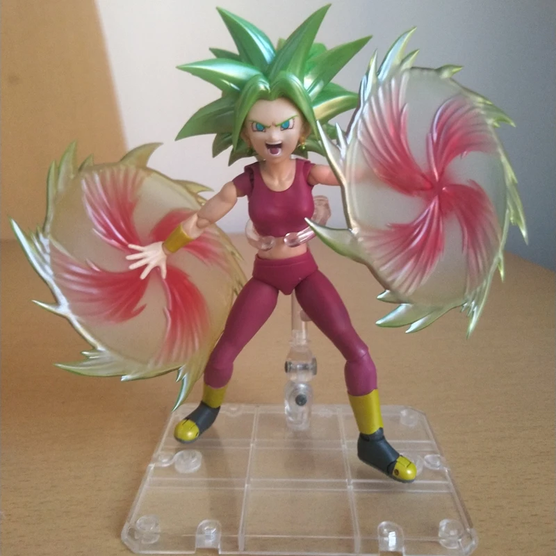 

Bandai Original Shfiguarts Anime Dragon Ball Kefla Action Figure Super Saiyan Pvc Model Collectible Figurines Toys Doll Kid Gift