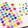 327-2250pcs Cute Notebook Laptop Decals Star Number Letter Reward Sticker For Teacher Parent Kids Gift Toys 6