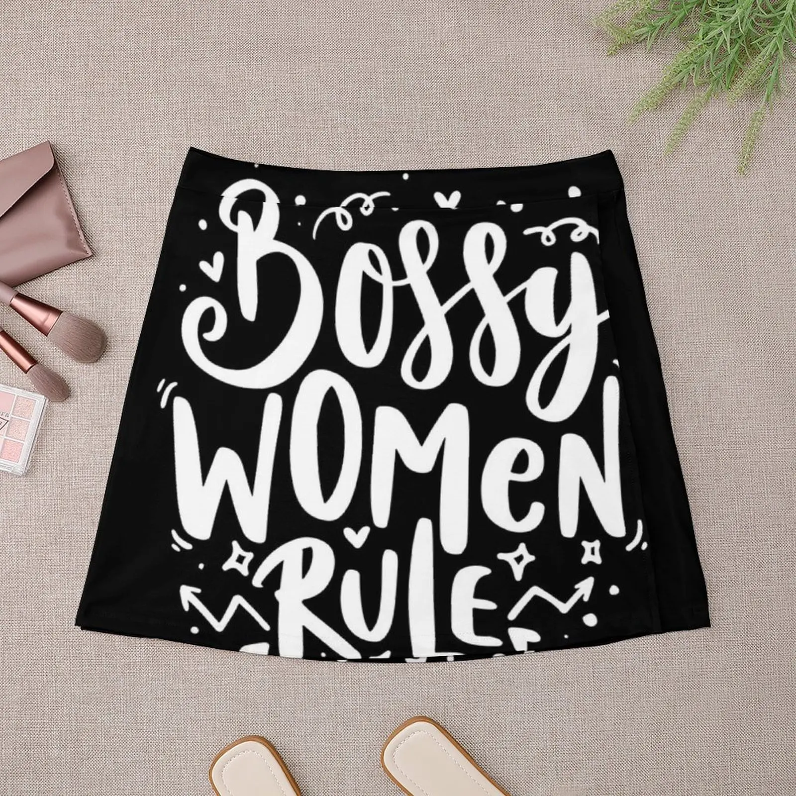 Bossy Women Rule Mini Skirt new in dresses extreme mini dress