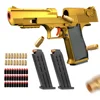 Shell Ejection Desert Eagle Soft Foam Bullet Toy Gun Airsoft Pistol Outdoor CS Weapon for Boys Girls Shooting Game Birthday Gift 6