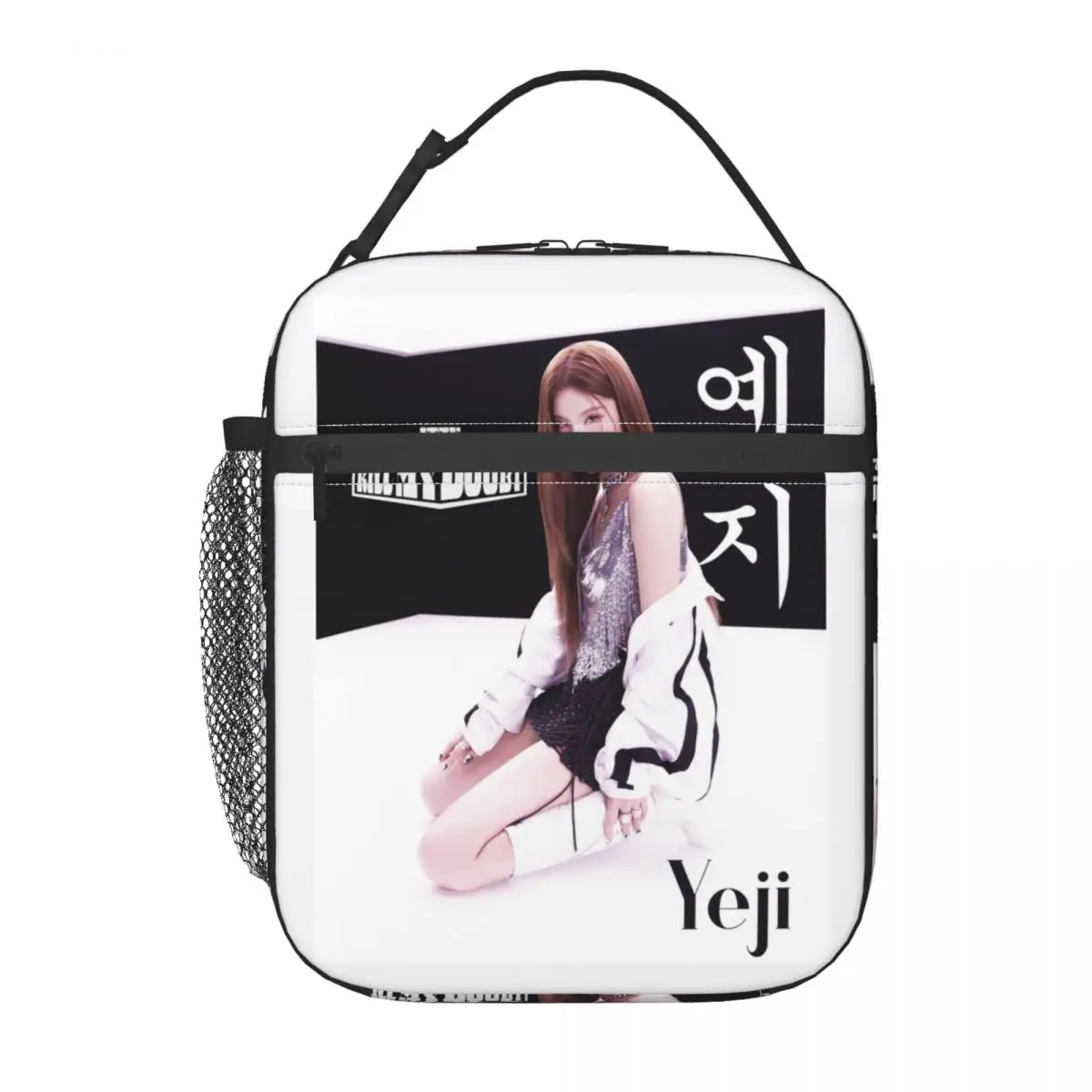 

Термоизолированная сумка для ланча ITZYS YEJI Kill My doub, женский портативный контейнер для завтрака Kpop Girl Music Group, многофункциональная коробка для еды