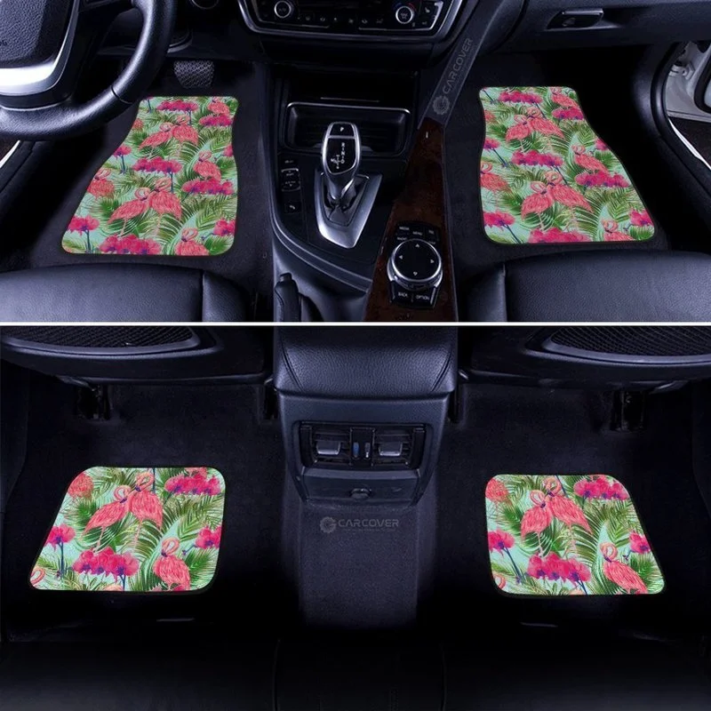 Jungle Leaf Car Floor Mats Car Accessories for Women Car Mats Car