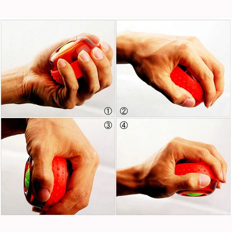 Glowing Wrist Power Gyroscopic Ball Wrist Trainer Ball Stronger Arm Fingers Bones and Muscle Strengthener Exercise