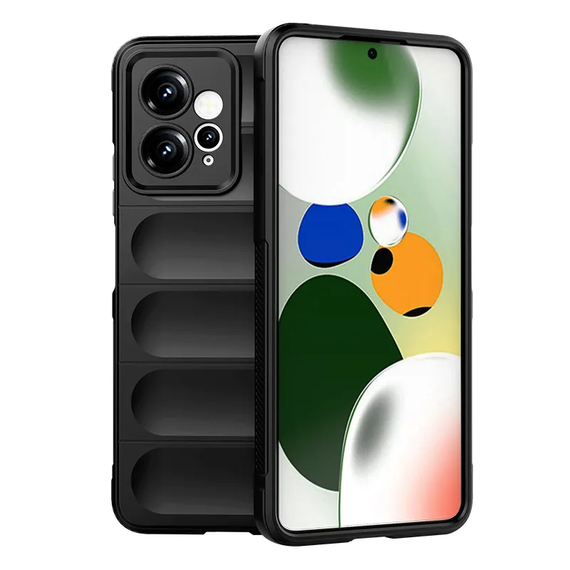 

For Xiaomi Redmi Note 12 4G Cover Redmi Note 12 Case 6.67 inch Shockproof Rubber Silicone Bumper For Redmi Note 12 4G Global