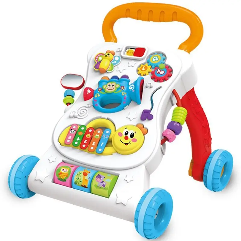 High Quality Baby Walker Toys Multifuctional Toddler Trolley Sitto