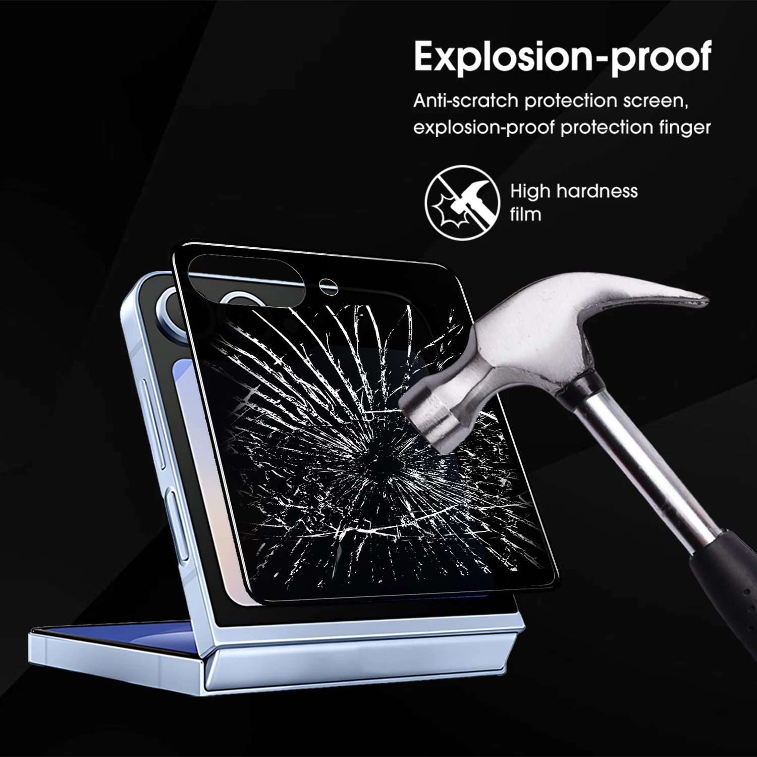 Privacy Anti-Spy Hydrogel Screen Protector and Lens Cover