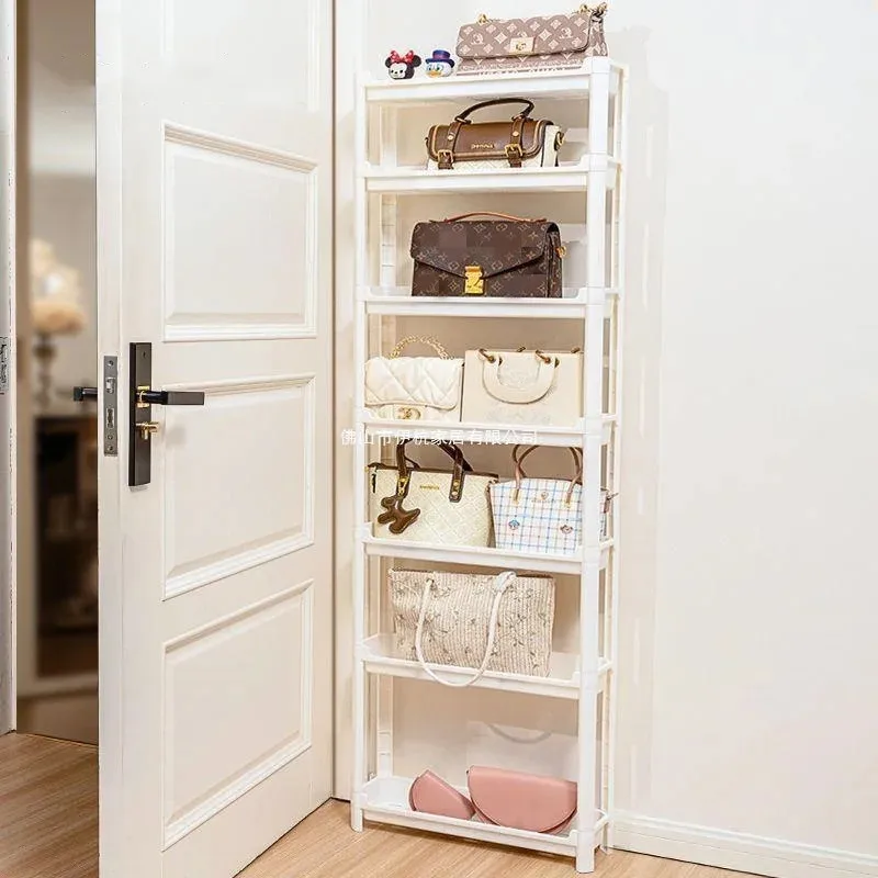 7-Layers Behind The Door Shelf Bag Organizer for Wall Gap Saves