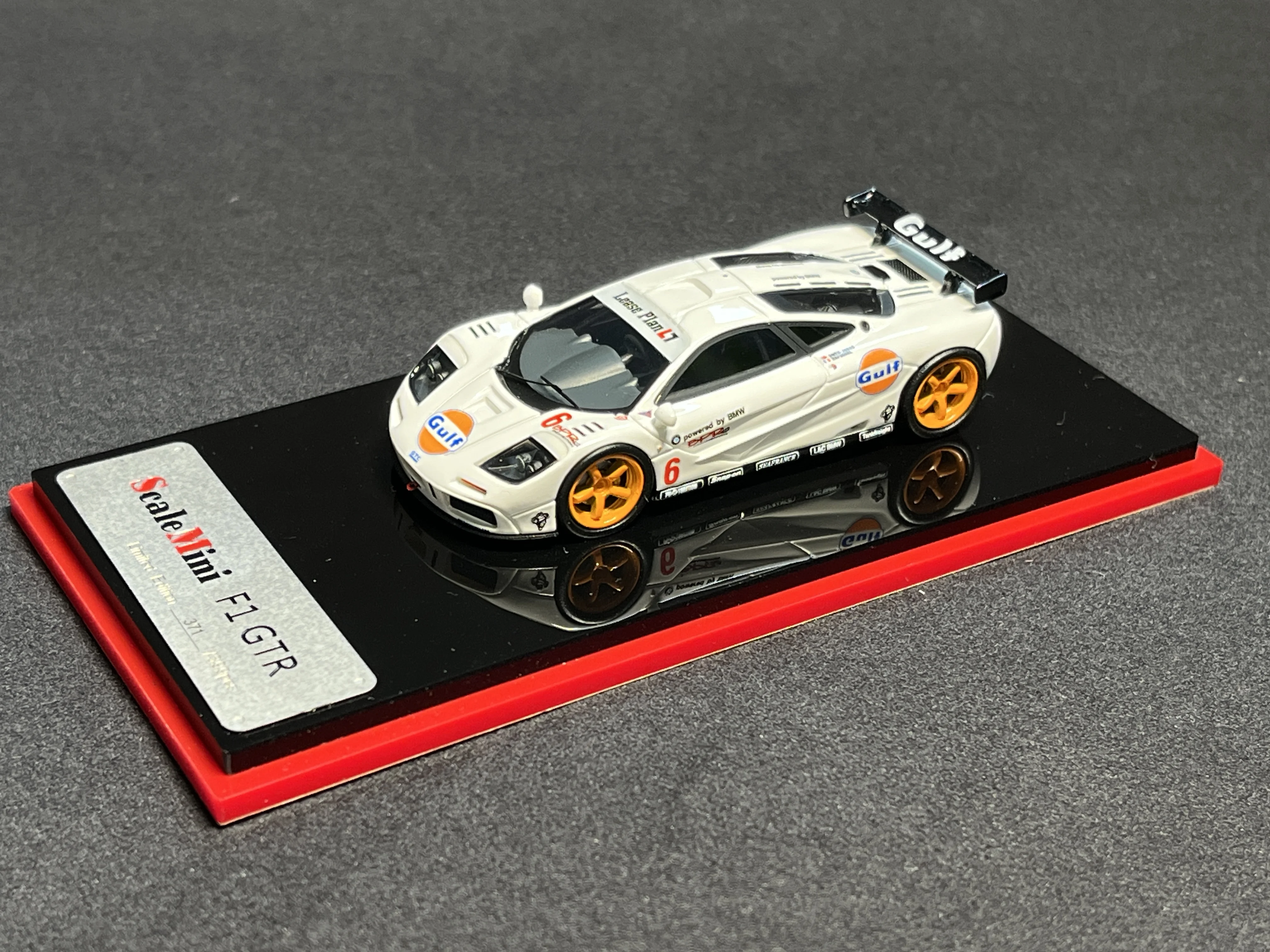 

Newly Stocks Scale Mini 1/64 Mc Laren F1 GTR White Resin In 2023 Collection Gift Scale Model Car