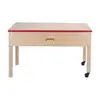 Kids Water Sand Table Sensory Learning Wooden Classroom Daycare Playroom Montessori Children  6" Tub Drain Valve Easy Assembly 5