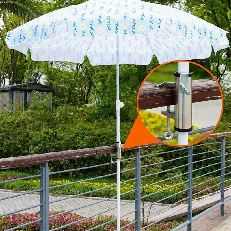 Patio Umbrella Holder,Deck Umbrella Clamp,Patio Clamp,Balcony Clamp,Deck Holder