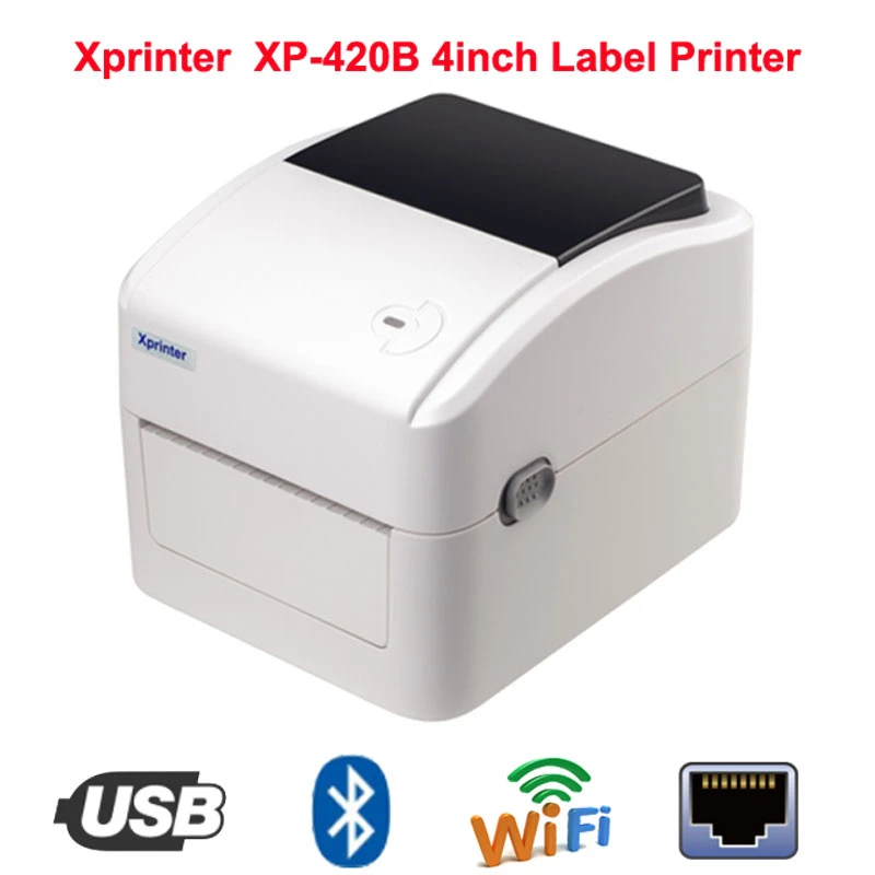 Xprinter 4inch Shipping label/Express/Thermal Barcode Label printer to print DHL/FEDEX/UPS/ USPS/EMS label 4x6 inches Label canon zoemini photo printer