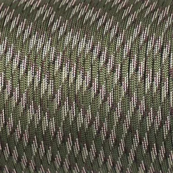 Heavy-Duty Tactical 9-Core Paracord - 5m (Camo Forest)
