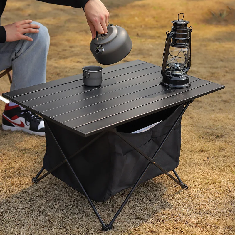 UltraLightFoldingDeskCampingTableFoldableOutdoorDinnerDesk