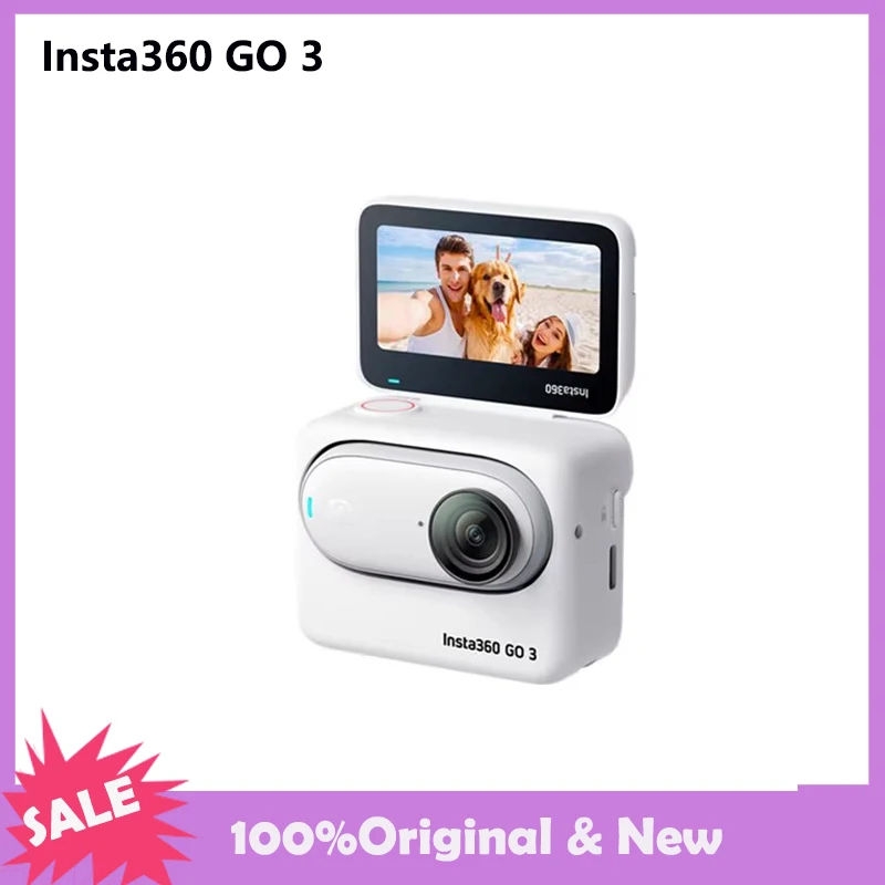 Insta360 GO 3-소형 및 경량 액션 카메라, 휴대용 및 다목적, 핸즈프리, POV, 어디서나 마운트, 안정화