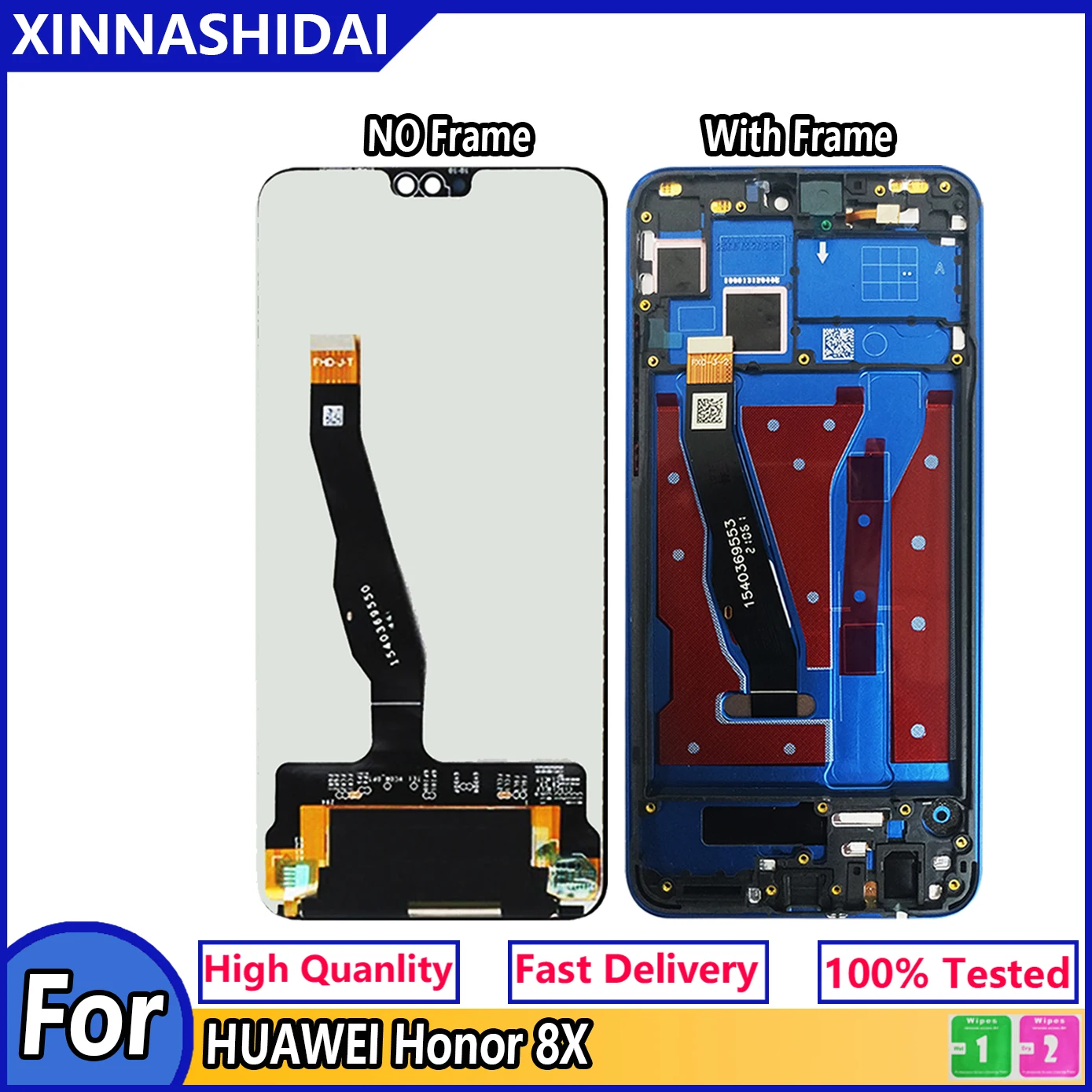Ecran LCD Assemblé Vitre Tactile Compatible Huawei Honor View 10 Blanc