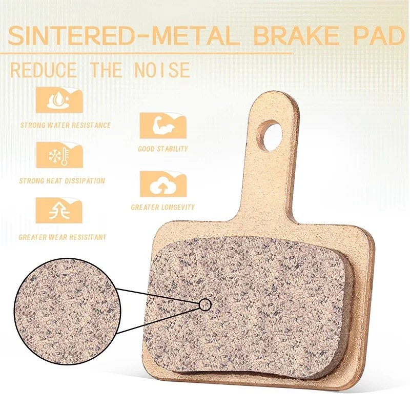 Bicycle Hydraulic Disc Brake Pad Semi-Metal Ceramic MTB Bike Brake Pads for SHIM