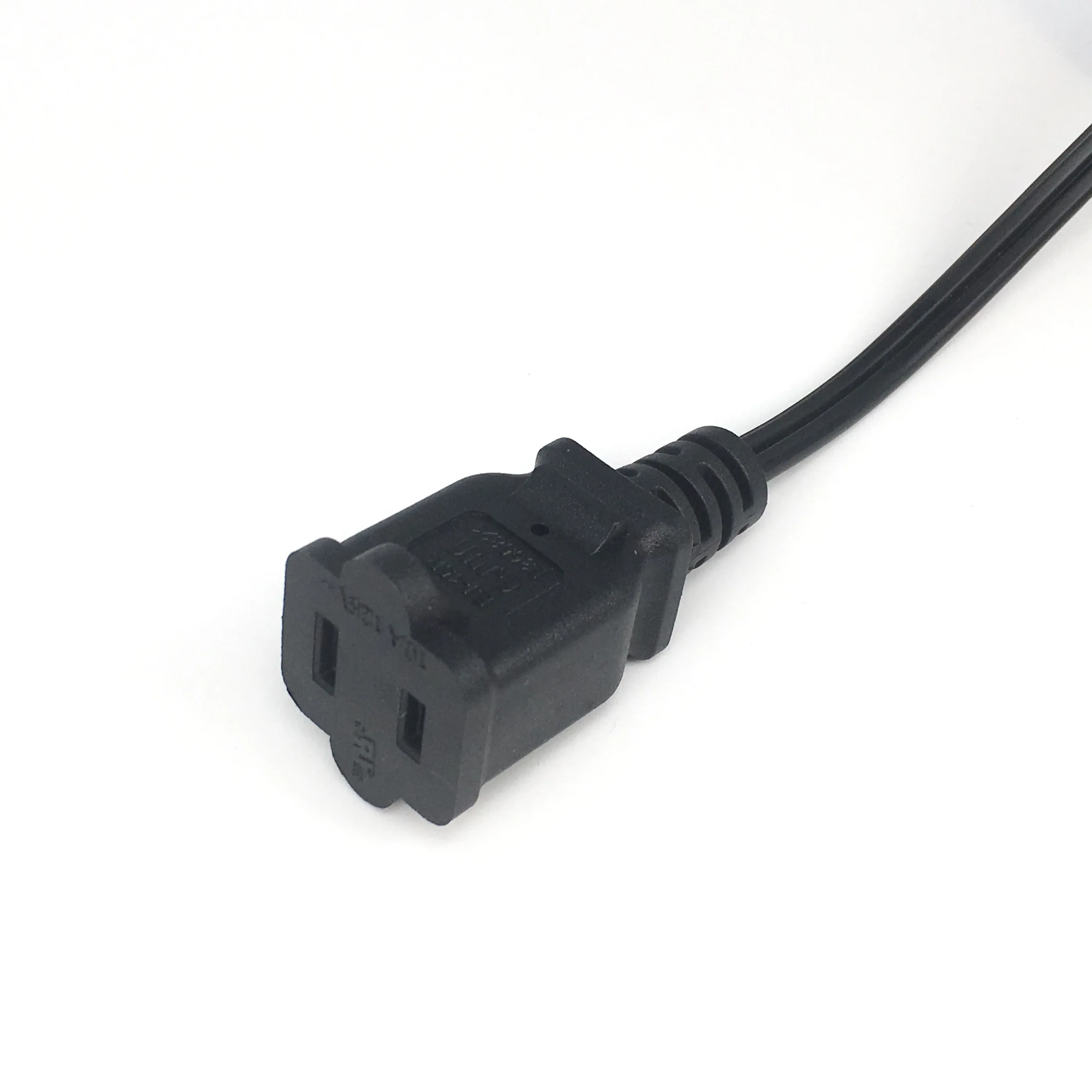 Cavo Di Alimentazione Nero 3 Metri - Tipo F, Femmina A Femmina, 3x0.75 Mm&sup2;, Per Elettrodomestici