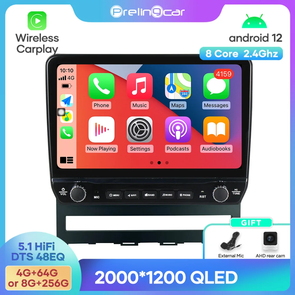 

Android 12 DTS Sound For Fiat Perla 9 2009 Idea 2011 Navigation Multimedia Car Player Radio 2Din Stereo Bluetooth 48EQ Band WIFI