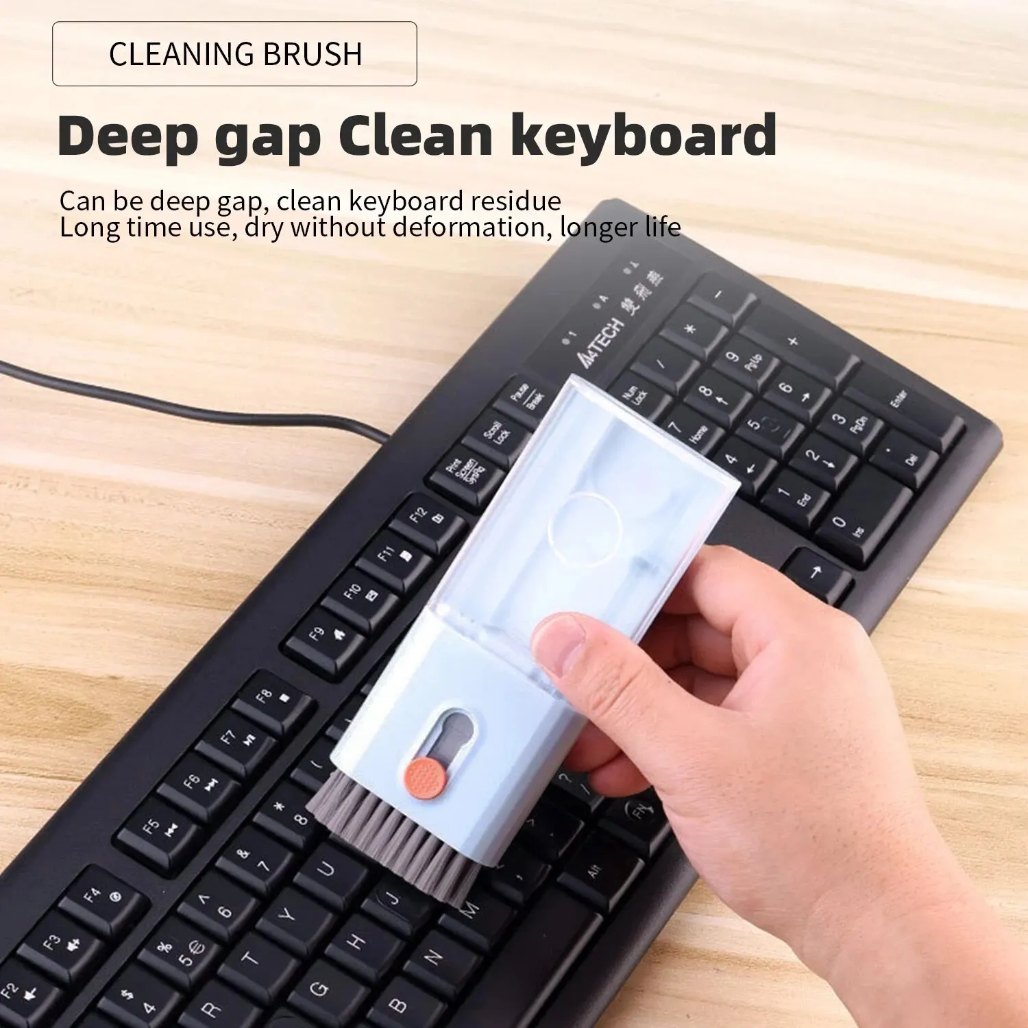 10 in 1 Computer Cleaning Kit Camera Tablet Microfiber Screen Cleaner Tools Earphone Cleaning Brush Keycap Puller Card Taking 6