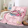 Cute Elf LABUBU Cartoon Blanket Soft and Comfortable Flannel Blanket Children's Nap Blanket Can Be  picnic blanket 1