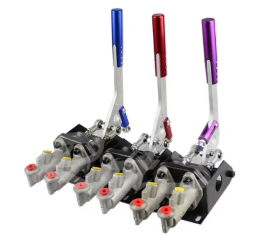 Car modification hydraulic handbrake, racing drift competition, single control double pump, double pump vertical
