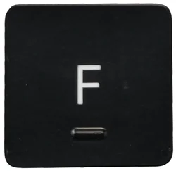 Premium Keyboard Keycap Set for Laptops - A - O Letters, Brand New US/UK Layout (F Keycap)