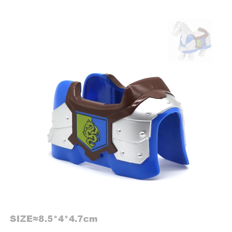 Building Blocks War Big Accessories Castle Knight Pirate Sail Cannon Armor Compatible Duplos Assemble DIY Toys For Children Gift