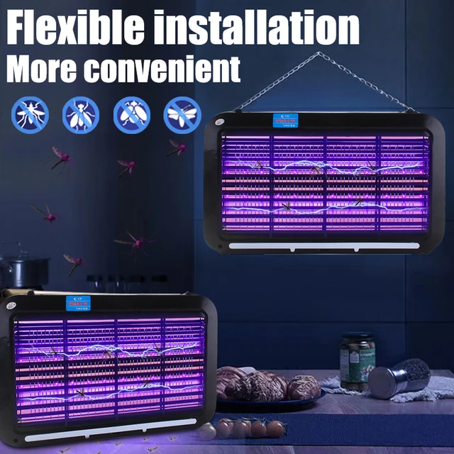 8W Mosquito Killer Lámpa Erőteljes Háztartási Led Elektromos Sokk Szúnyoggyilkos Csapdák Kereskedelmi Étterem 110 V/22 - Image 5