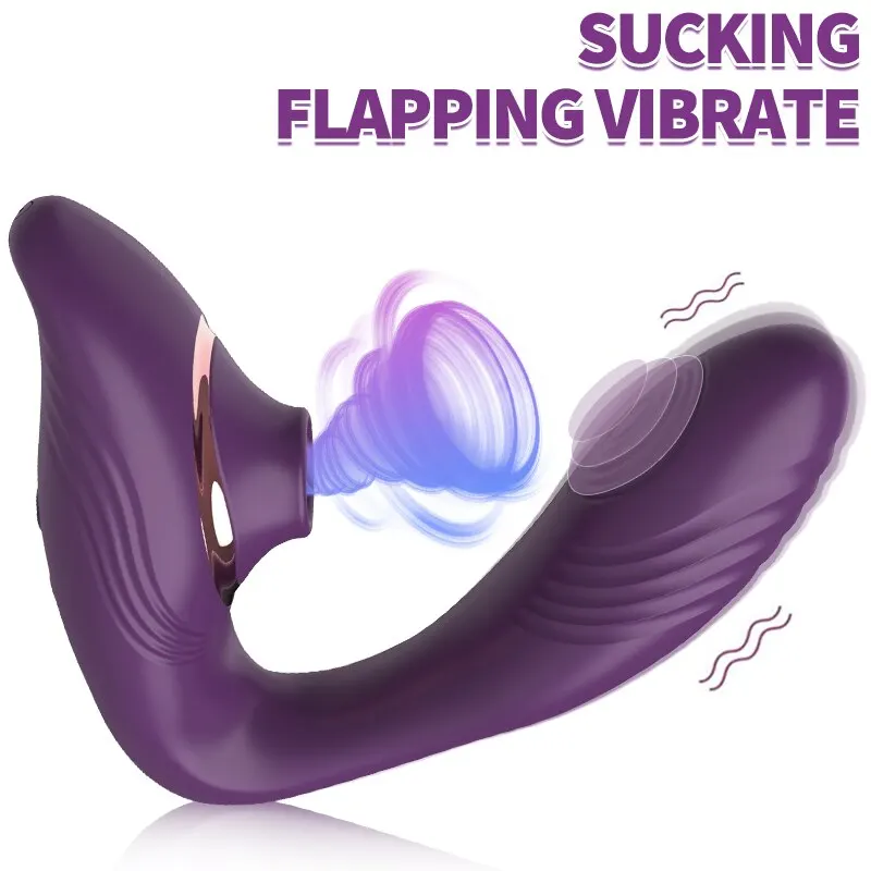 Vibrating Sex Toys Clit Vaginal Sucking Slapping Vibrators Clitoris Vacuum Stimulator Female Masturbator for Adults