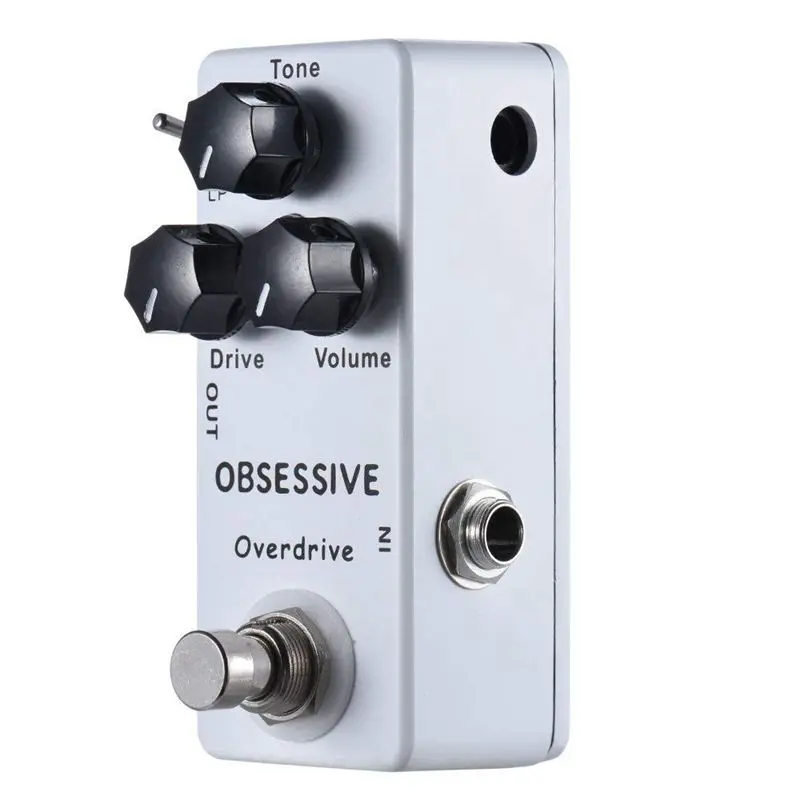 MOSKY OverDRIVE 강박 드라이브 OCD 오버드라이브 기타 이펙트 페달 이펙트 프로세서, 트루 바이패스 강박 드라이브 OCD