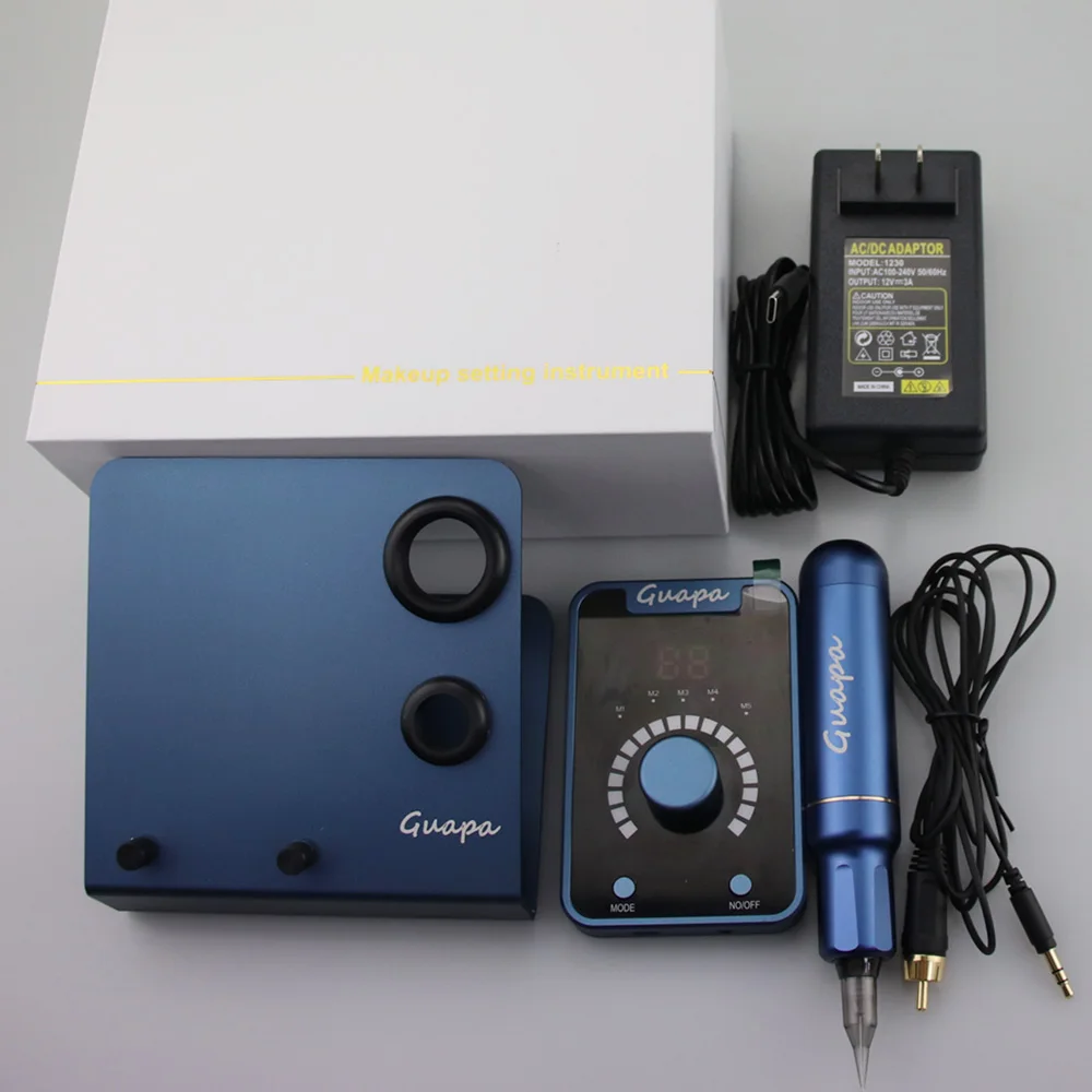 マイクロピグメントデバイス,髪のストロークのためのプロの