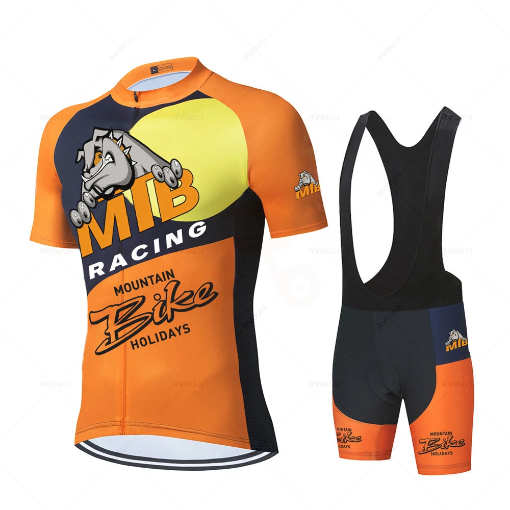 Männer "schlechte Hund" New 2022-Team-Fahrradbekleidung - quick-dry road-bike racing wear set - 5